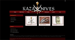 Desktop Screenshot of kazakknives.com